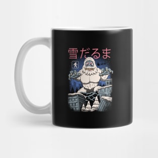 Kaiju Snowman Mug